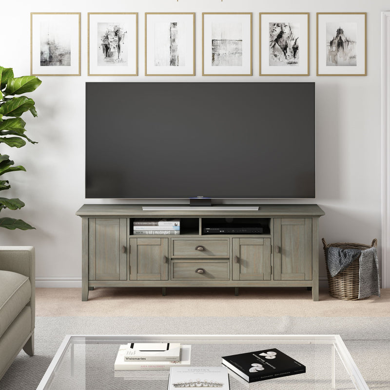 Redmond - Handcrafted TV Media Stand - R&R Furniture Gallery (Fountain Valley, CA)