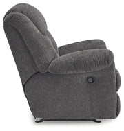 Foreside - Rocker Recliner - Charcoal - R&R Furniture Gallery (Fountain Valley, CA)