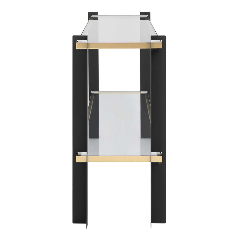 Cunene - Contemporary Console Table - Black