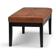 Lacey - Upholstered Tufted Ottoman Bench - R&R Furniture Gallery (Fountain Valley, CA)
