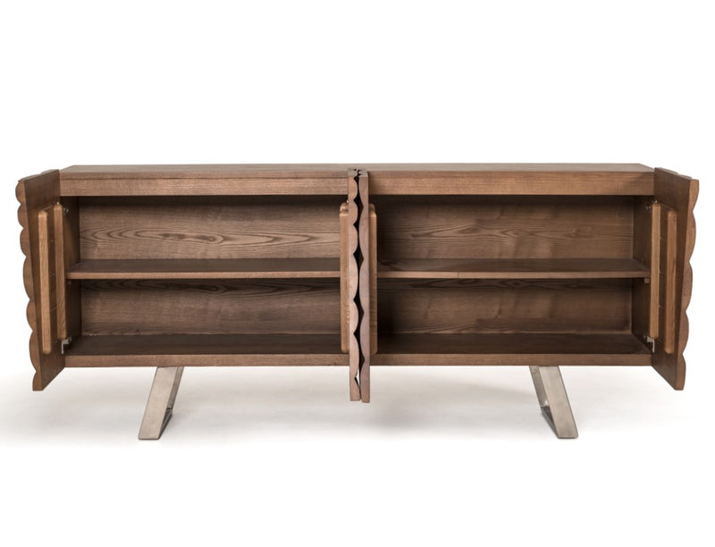 Finley Mid-Century Walnut Buffet — view 4