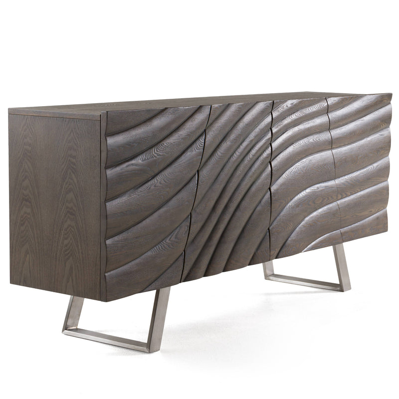 Finley Mid-Century Grey Ash Buffet — view 2