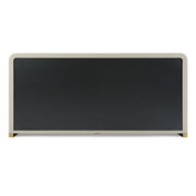 Florence - Modern Beige Leatherette + Gold Dresser — view 3