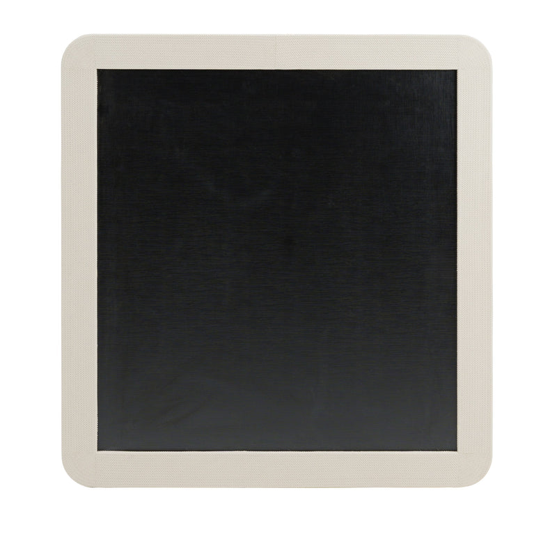Florence - Modern Beige Leatherette Mirror — view 3