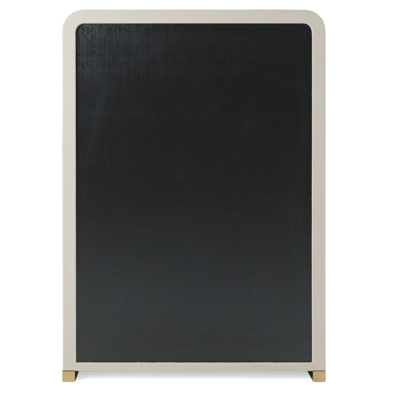 Florence - Modern Beige Leatherette + Gold Chest — view 5