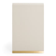 Florence - Modern Beige Leatherette + Gold Buffet — view 2