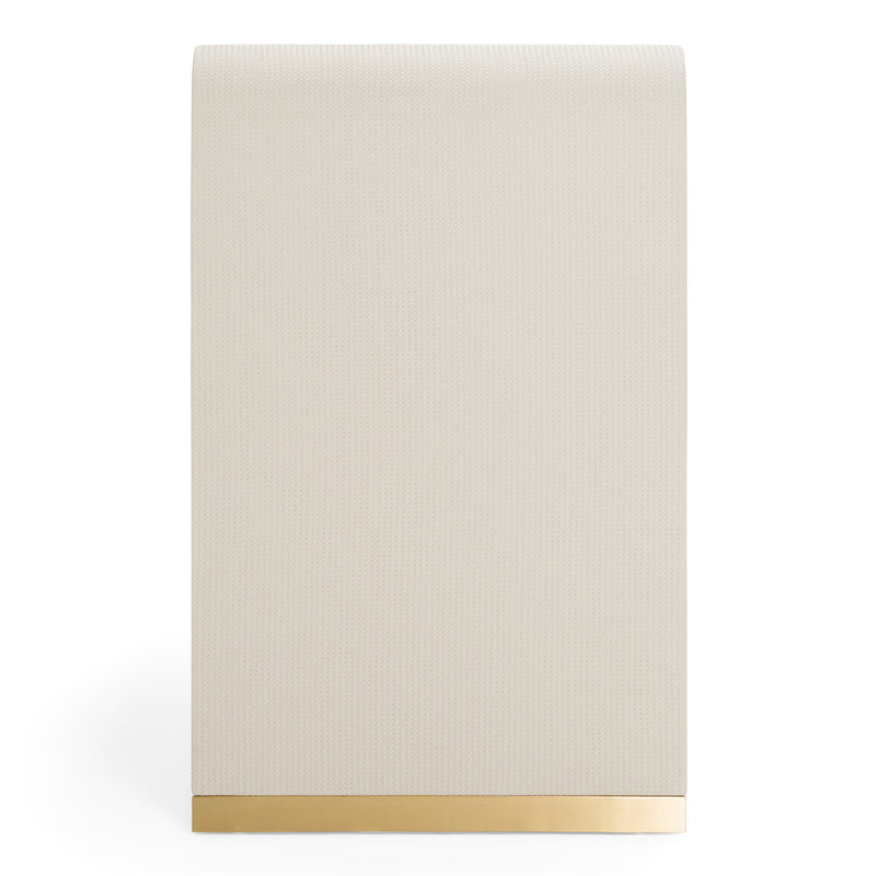 Florence - Modern Beige Leatherette + Gold Buffet — view 2
