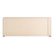 Florence - Modern Beige Leatherette + Gold Buffet — view 3