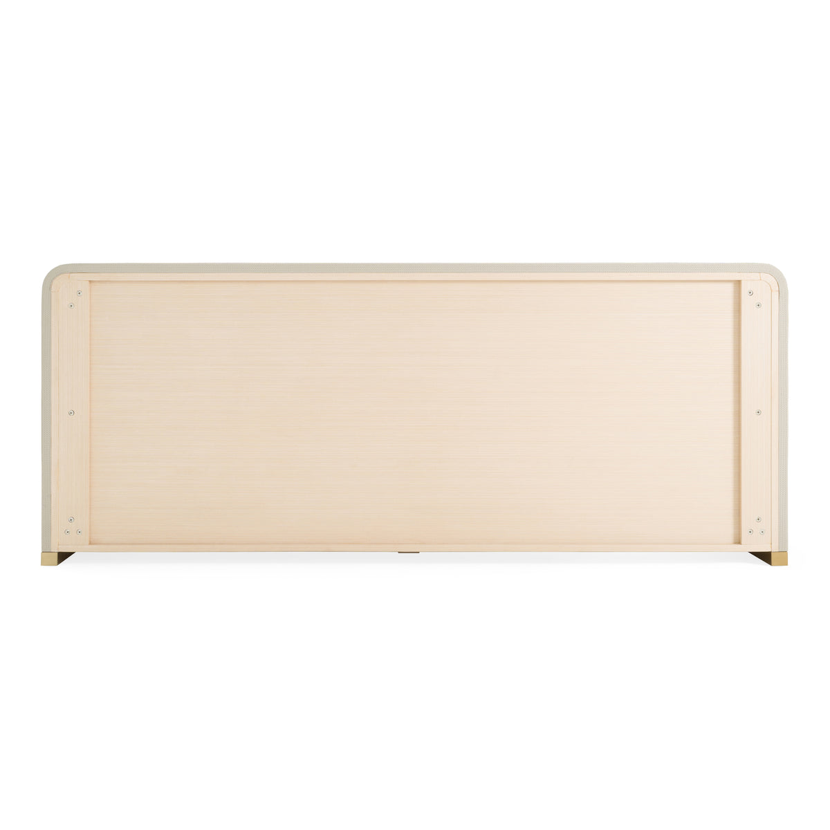 Florence - Modern Beige Leatherette + Gold Buffet — view 3