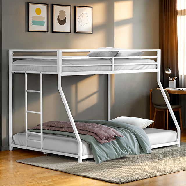 Rothwell Metal Bunk Bed Twin/ Full - R&R Furniture Gallery (Fountain Valley, CA)