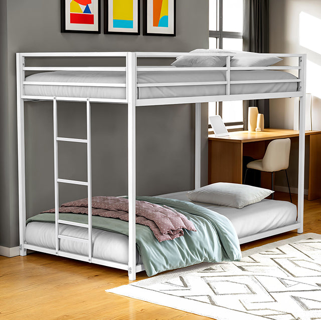 Rothwell Metal Bunk Bed Twin/ Full - R&R Furniture Gallery (Fountain Valley, CA)