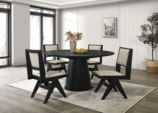 Tottenham 59" Round Dining Table - R&R Furniture Gallery (Fountain Valley, CA)