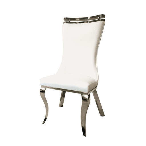 Palazzo Silver Chair (2/CTN) - R&R Furniture Gallery (Fountain Valley, CA)