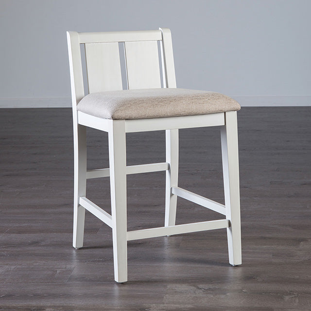 Lescles 3 Pc Counter Ht Set (1 Table + 2 Chairs) - R&R Furniture Gallery (Fountain Valley, CA)