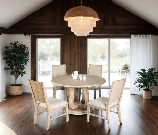 Orbetello 54" Round Dining Table - R&R Furniture Gallery (Fountain Valley, CA)
