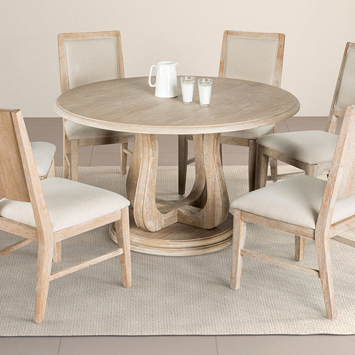 Orbetello 54" Round Dining Table - R&R Furniture Gallery (Fountain Valley, CA)