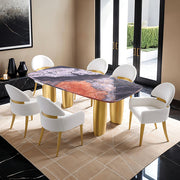 Northolt 7 Pc Dining Table Set - R&R Furniture Gallery (Fountain Valley, CA)
