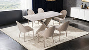 Lenvik 7 Pc Dining Table Set - R&R Furniture Gallery (Fountain Valley, CA)