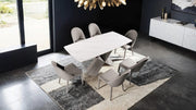 Lenvik 7 Pc Dining Table Set - R&R Furniture Gallery (Fountain Valley, CA)