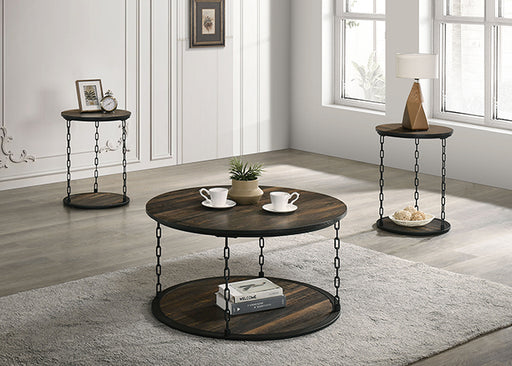 Ophira 3 Pc. Table Set Brown - R&R Furniture Gallery (Fountain Valley, CA)