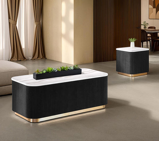Virden Rectangle Cocktail Table - R&R Furniture Gallery (Fountain Valley, CA)