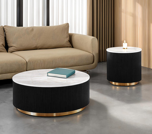 Virden Round Cocktail Table - R&R Furniture Gallery (Fountain Valley, CA)