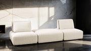 Stavanger 2-Seater w/ Square Ottoman - R&R Furniture Gallery (Fountain Valley, CA)