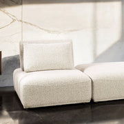 Stavanger 2-Seater w/ Square Ottoman - R&R Furniture Gallery (Fountain Valley, CA)