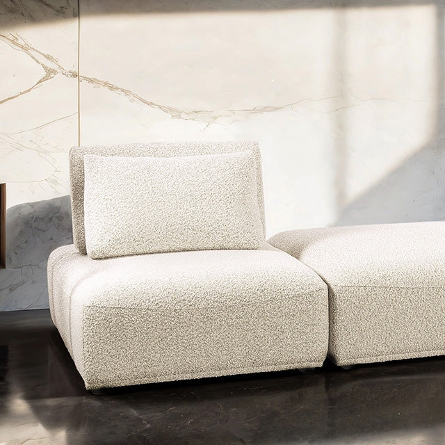Stavanger 2-Seater w/ Square Ottoman - R&R Furniture Gallery (Fountain Valley, CA)