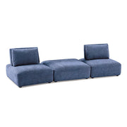 Stavanger 2-Seater w/ Square Ottoman - R&R Furniture Gallery (Fountain Valley, CA)