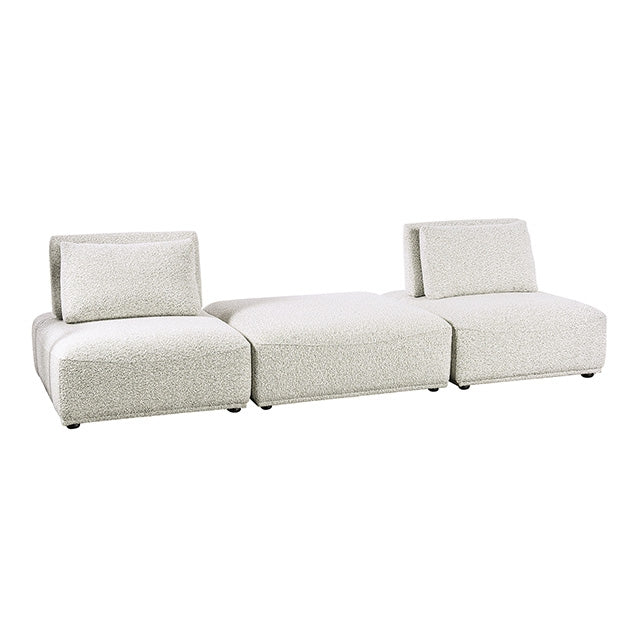 Stavanger 2-Seater w/ Square Ottoman - R&R Furniture Gallery (Fountain Valley, CA)