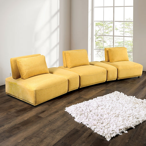Stavanger Curved 3-Seater - R&R Furniture Gallery (Fountain Valley, CA)