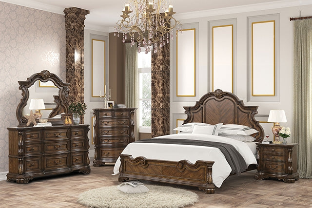 Leovanni 4 Pc Queen Bedroom Set - R&R Furniture Gallery (Fountain Valley, CA)