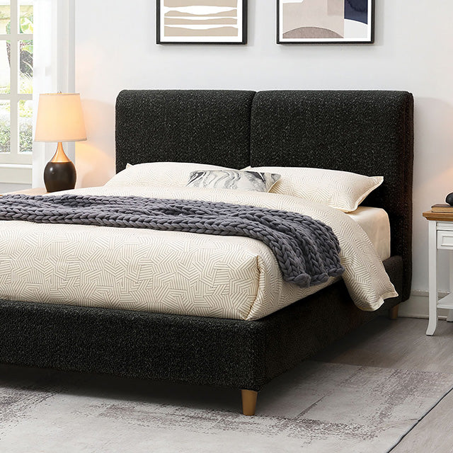 Stavern E.King, Full, & Queen Bed Grey & Black - R&R Furniture Gallery (Fountain Valley, CA)
