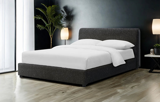 Vertham Bed Black & White - R&R Furniture Gallery (Fountain Valley, CA)