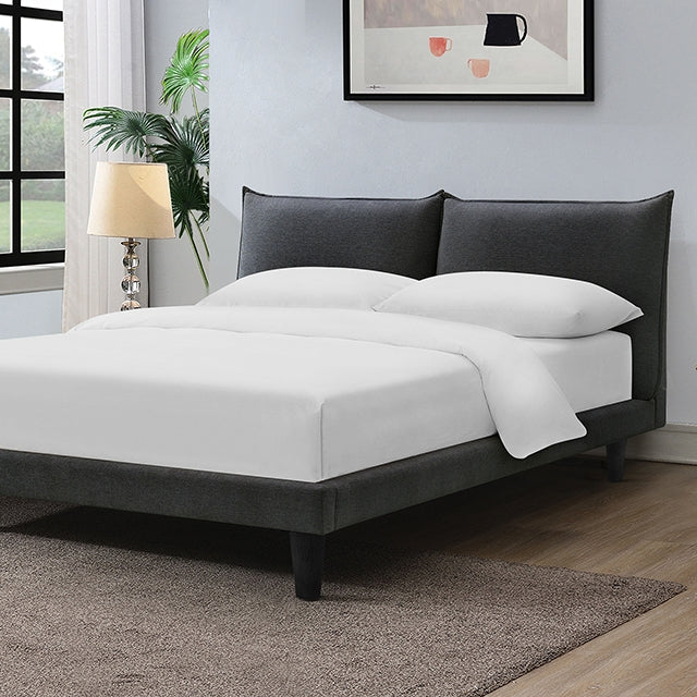 Verwood E.King, Full, & Queen Bed Gray & Light Gray - R&R Furniture Gallery (Fountain Valley, CA)