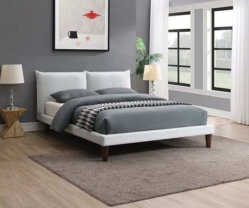 Verwood E.King, Full, & Queen Bed Gray & Light Gray - R&R Furniture Gallery (Fountain Valley, CA)