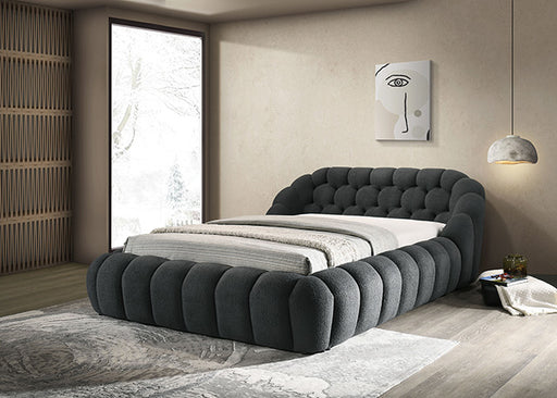Newquay Bed Black, White, & Gray - R&R Furniture Gallery (Fountain Valley, CA)