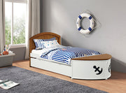 Poseidon Twin Captain Bed - R&R Furniture Gallery (Fountain Valley, CA)