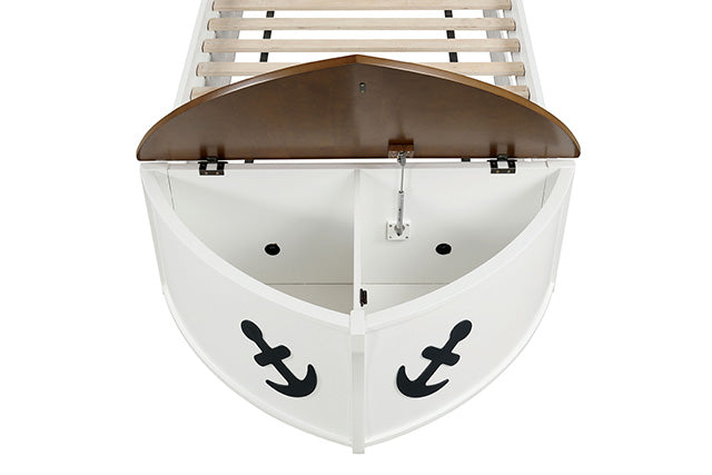 Poseidon Twin Captain Bed - R&R Furniture Gallery (Fountain Valley, CA)