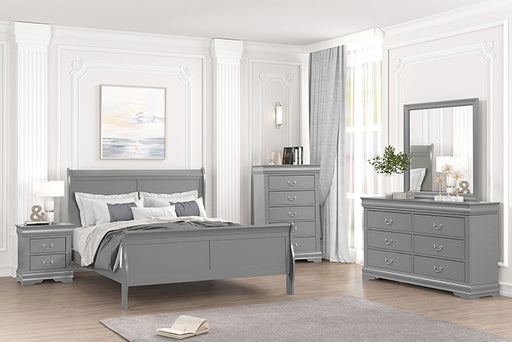 Louis Philippe Bed - R&R Furniture Gallery (Fountain Valley, CA)