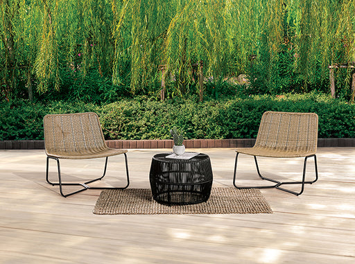 Sarabi 3 Pc. Conversation Set - R&R Furniture Gallery (Fountain Valley, CA)