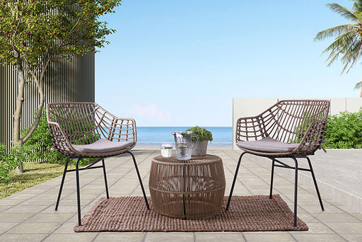 Livana Outdoor Chair (2/CTN) - R&R Furniture Gallery (Fountain Valley, CA)