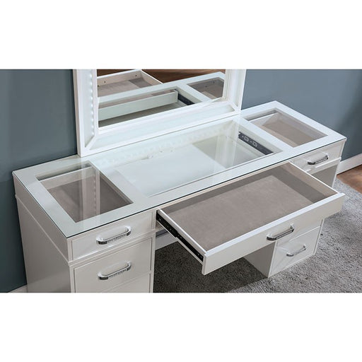 Vickie Vanity Set - R&R Furniture Gallery (Fountain Valley, CA)