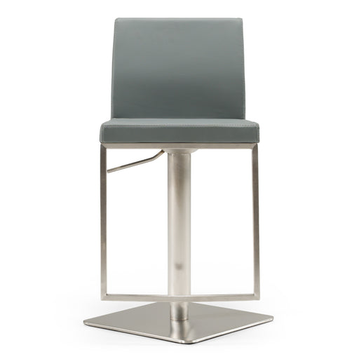 Folsum - Modern Grey Adjustable Bar Stool
