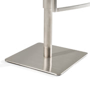 Folsum - Modern Grey Adjustable Bar Stool — view 5