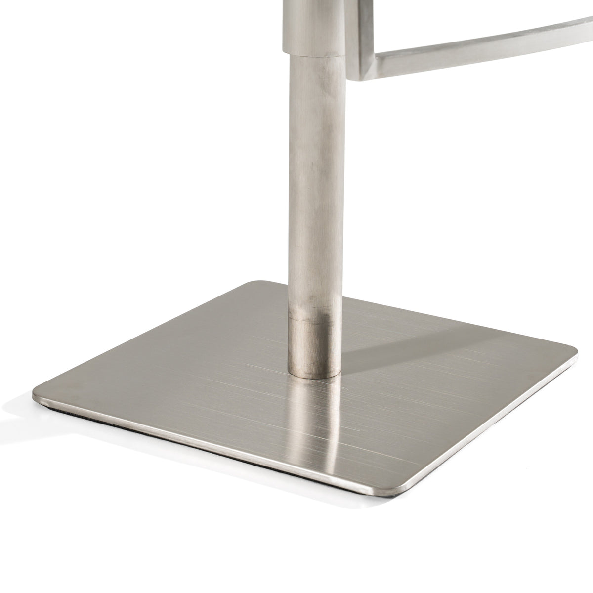Folsum - Modern Grey Adjustable Bar Stool — view 5