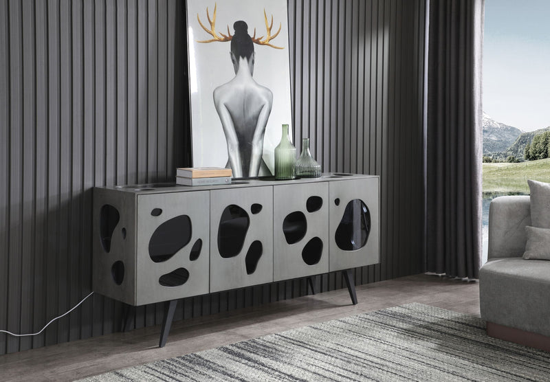Fontana - Modern Grey Buffet