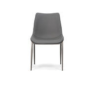 Frasier - Modern Grey Eco-Leather Dining Chair (Set of 2)