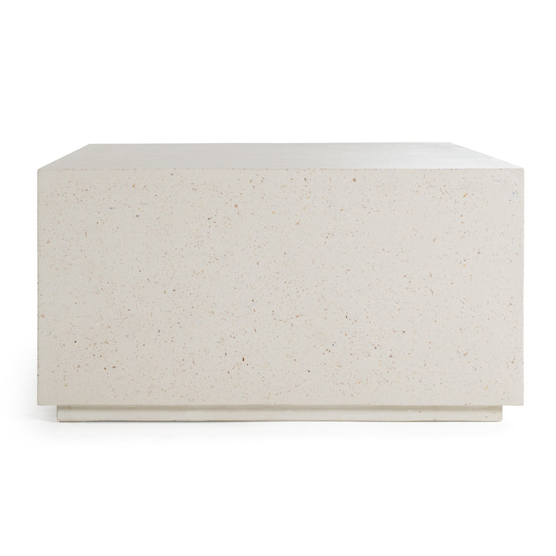 Fresno - Modern Terrazzo Concrete Coffee Table — view 5